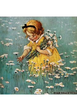 Karnet kwadrat z kopertą Gathering Flowers
