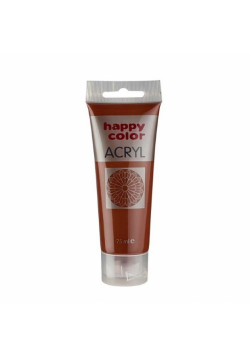 Farba akrylowa 75ml brązowa HAPPY COLOR