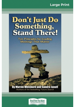 Don't Just Do Something, Stand There!