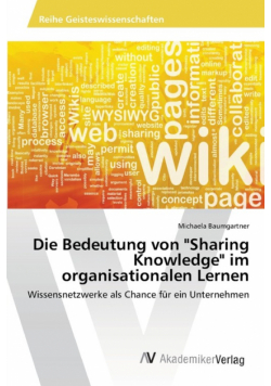 Die Bedeutung von "Sharing Knowledge" im organisationalen Lernen