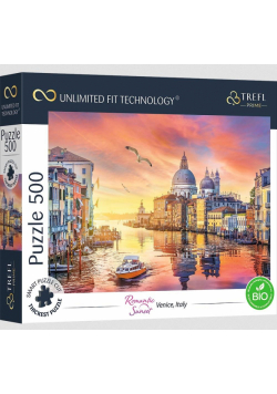 Puzzle 500 Romantic Sunset: Venice, Italy TREFL