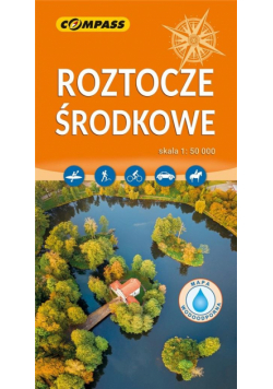 Mapa turystyczna - Roztocze Środkowe 1:50 000 lam