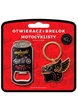 Zestaw brelok + otwieracz dla motocyklisty