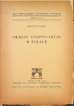 Okresy gospodarcze w Polsce 1949 r.