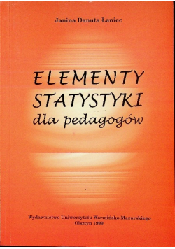 Elementy statystyki dla pedagogów