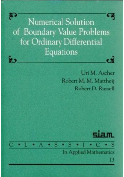 Numerical Solution of Boundary Value Problems for Ordinary Differential Equations