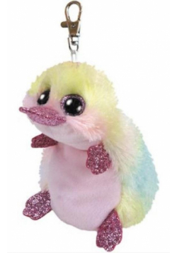 Beanie Boos Petunia - Pastelowy Dziobak brelok