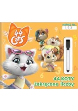 44 koty Napisz to 1,2,3. Zakręcone liczby