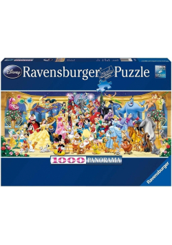 Puzzle 1000 Panorama Postacie Disney