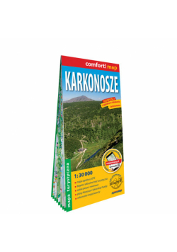 Karkonosze laminowana mapa turystyczna 1:30 000