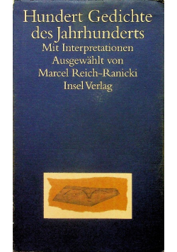 Hundert Gedichte des Jahrhunderts