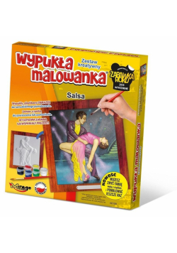 Wypukła malowanka Taniec - Salsa