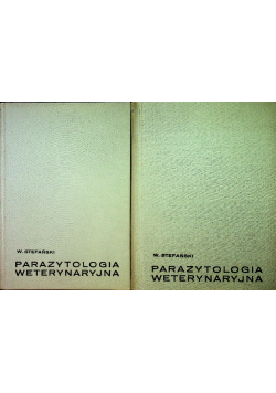 Parazytologia weterynaryjna tom I i II