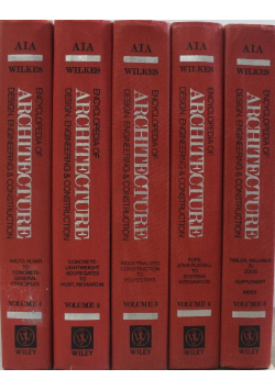 Encyclopedia of Architecture design engineering & construction Volume 1 to 5
