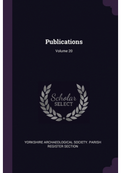 Publications; Volume 20