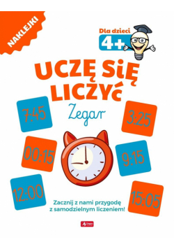 Uczę się liczyć. Zegar 4+