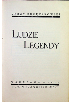 Ludzie legendy 1928 r.