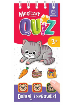 Magiczny quiz z kotkiem. Dotknij i sprawdź