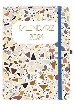 Kalendarz 2024 Linear Mozaika A5 TNS