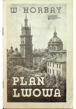 Plan Lwowa  1938 r.