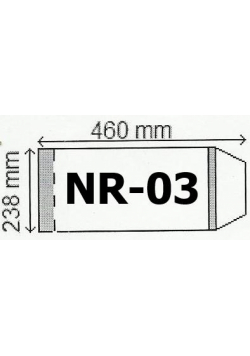 Okładka na podr B5 regulowana nr 3 (25szt) NARNIA