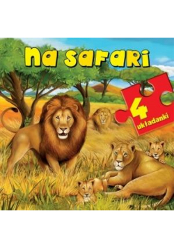4 układanki - Na safari
