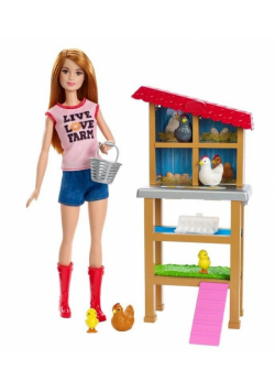 Barbie Kariera. Farmerka z akcesoriami