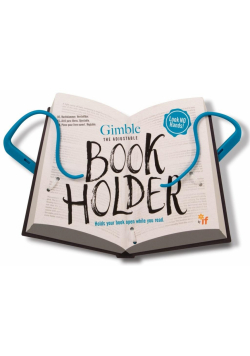 Gimble Book Holder niebieski uchwyt do książki