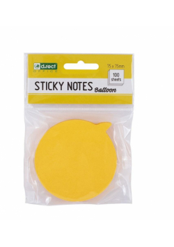 Notes samoprzylepny Kształty Balon D.RECT