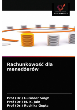 Rachunkowość dla menedżerów