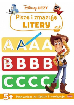 Disney uczy. Piszę i zmazuję litery
