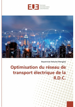 Optimisation du réseau de transport électrique de la R.D.C.