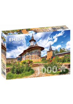 Puzzle 1000 Monastyr Sucevita/Suczawica/Rumunia
