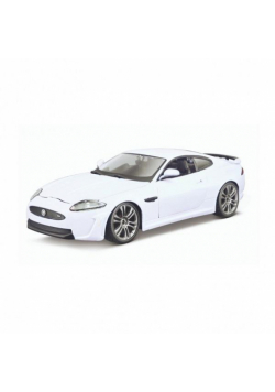 Jaguar XKR-S white 1:24 BBURAGO
