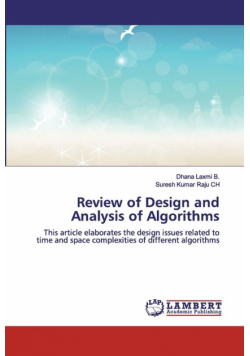 Review of Design and Analysis of Algorithms