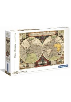 Puzzle 6000 HQ Antique Nautical Map