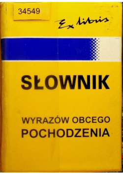 Słownik wyrazów obcych