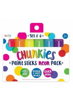 Farby w kredce Chunkies Paint Sticks Neon 6szt