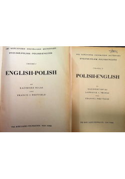 English - polish /  Polish -english