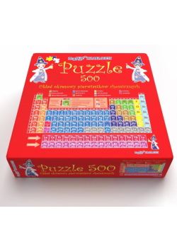 Puzzle 500 Układ okresowy pierwiastków KAMABEN