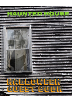 Halloween Haunted House Guest Book