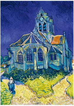 Puzzle 1000 Kościół w Auvers-sur-Oise
