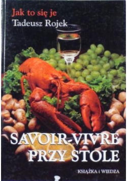 Savoir vivre przy stole