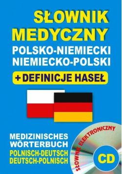 Słownik medyczny polsko-niemiecki niemiecko-pl +CD