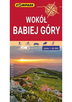 Mapa turystyczna Wokół Babiej Góry 1:60 000