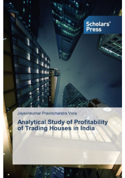 Analytical Study of Profitability of Trading Houses in India