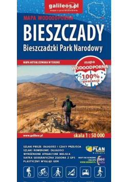 Map tur. syntet. - Bieszczady - Bieszczadzki PN