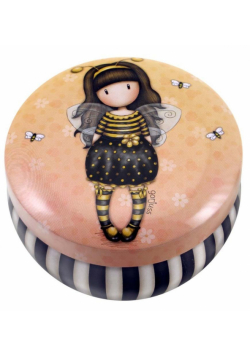 Blaszane pudełko na ozdoby - Bee Loved