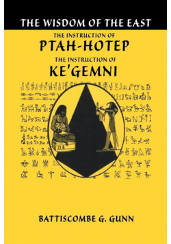 The Teachings of Ptahhotep