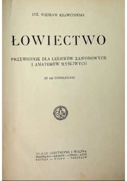 Łowiectwo 1924 r.